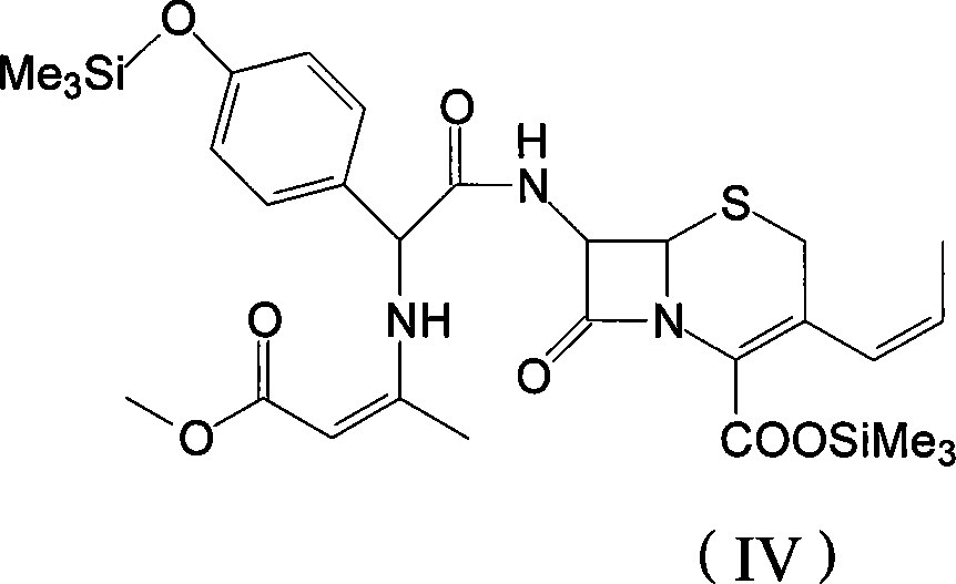 Method for preparing cephalosporin propylene