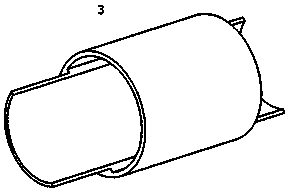 A zero-axis drift large-angle cross-reed flexible hinge