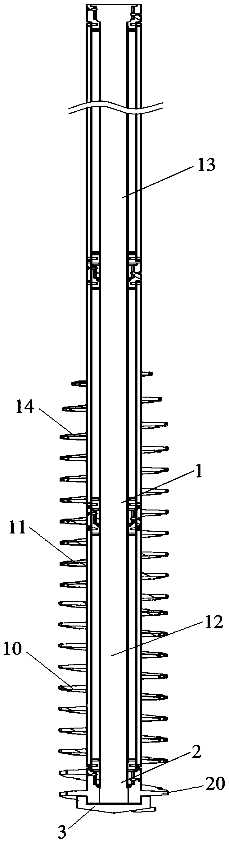 Drilling tool, pile forming device and pile forming construction method for displacement pile