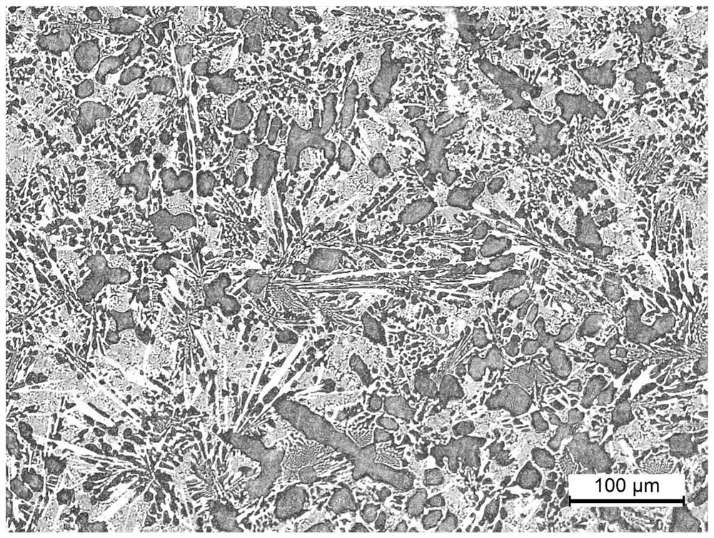 A kind of cerium metamorphic wear-resistant alloy and casting method thereof