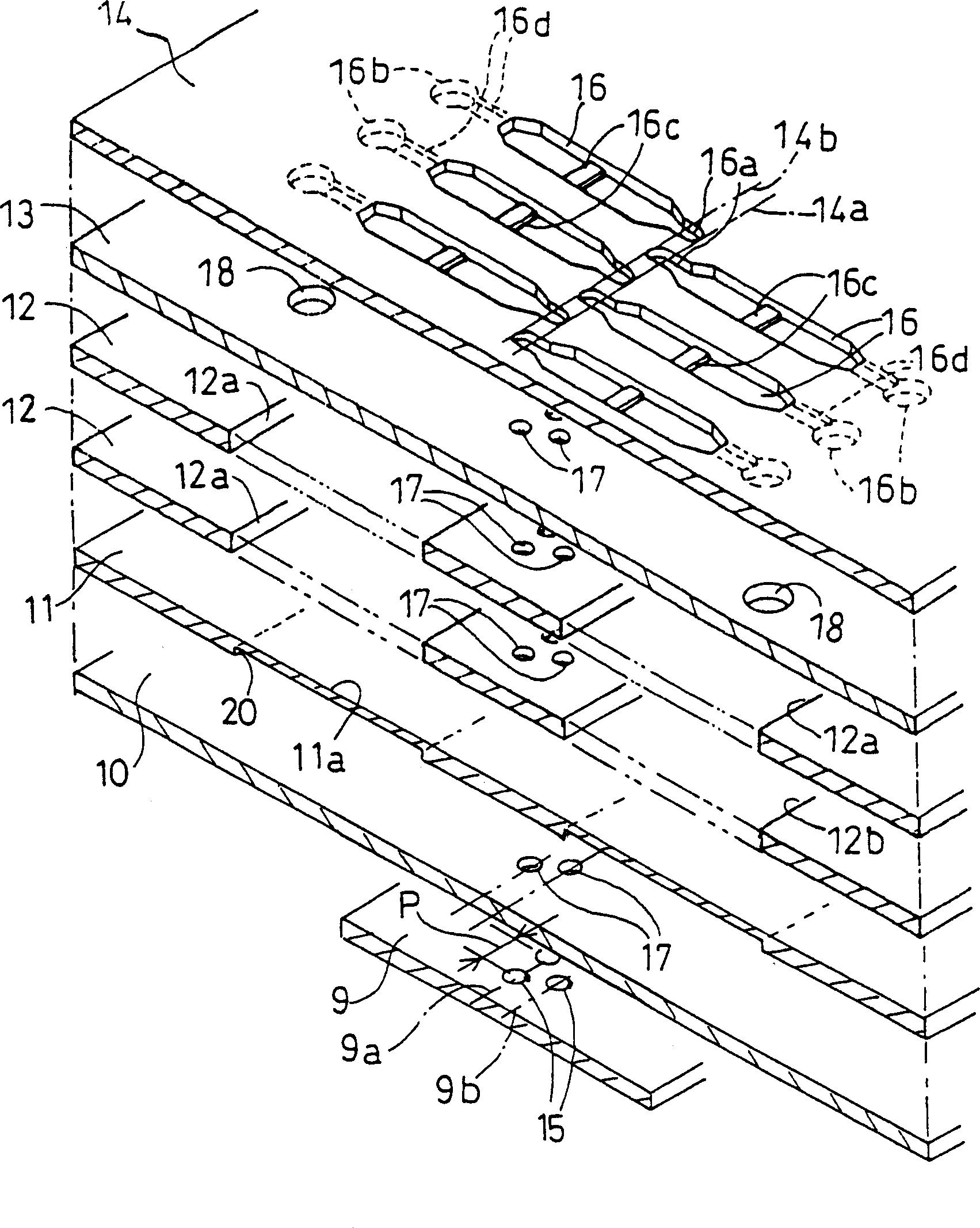 Ink jet printing head