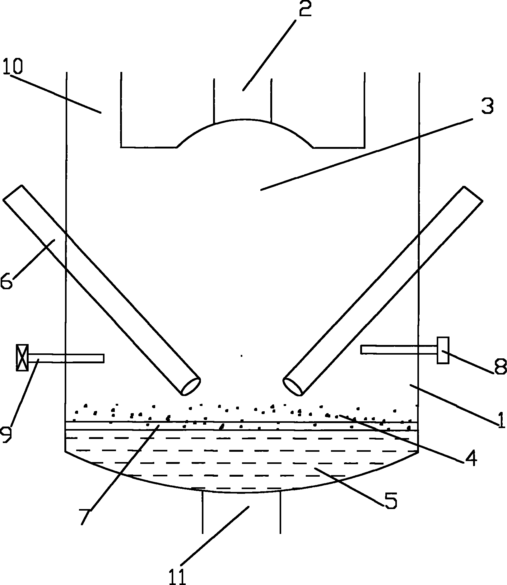 Process and device for producing sodium silicate