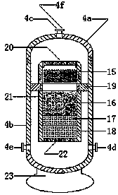Domestic water purifier with graded drainage function and manufacturing method of domestic water purifier