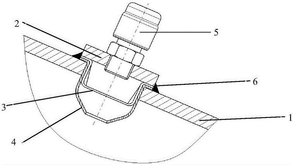 Ventilation plug oil baffle structure for driving axle and driving axle