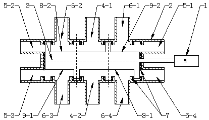 Novel rotary pressure pulse controller and operation method