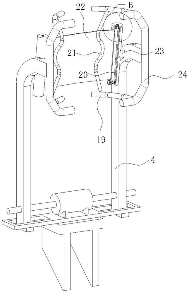 Sika deer stabilizing device for pilose antler cutting for animal husbandry