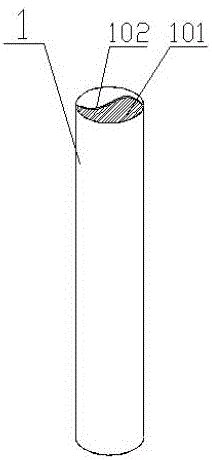 Strip tea and processing method thereof