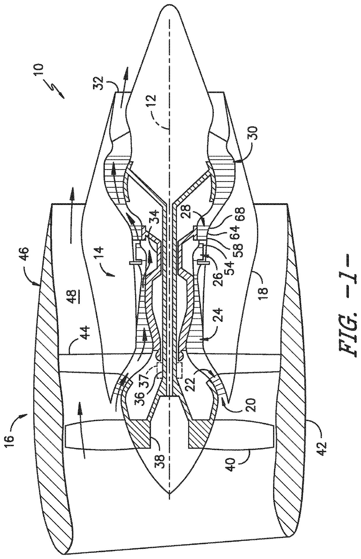 CMC ply overlap ingestion restrictor