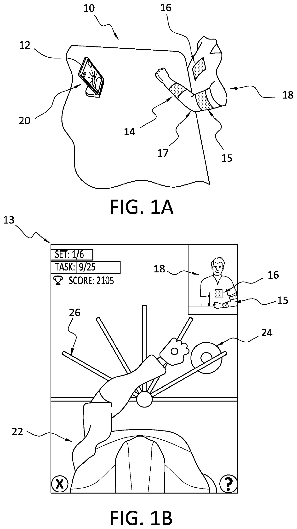 Method and system for motion measurement and rehabilitation
