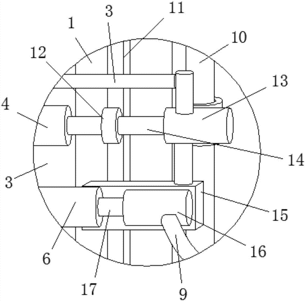 Liquid crystal display screen with dust removal effect