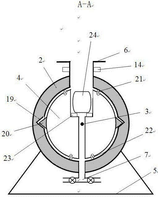 Transmission commutator for activated sample