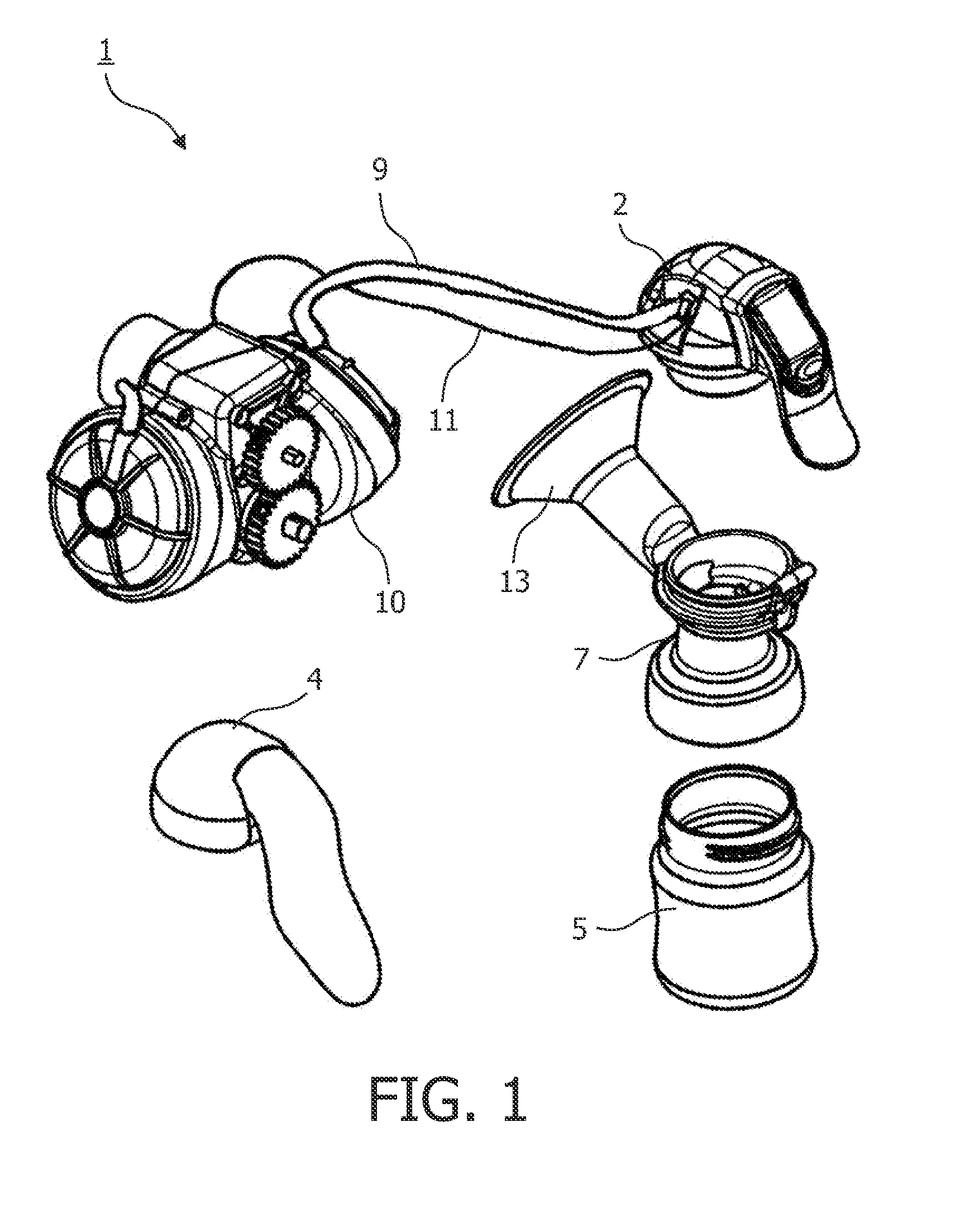 Breast pump system