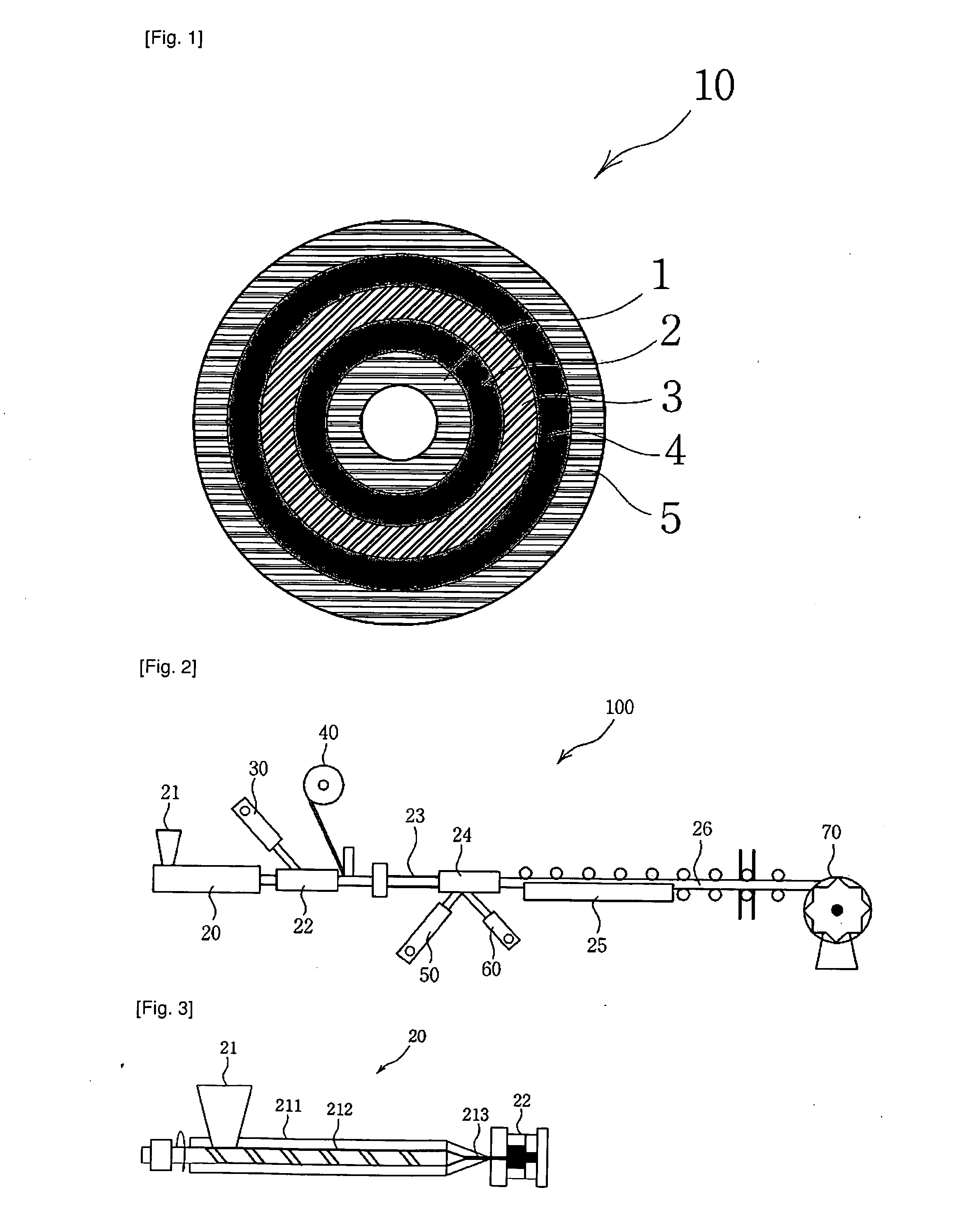 Composite pipe for high-pressure gas and a manufacturing method of the same