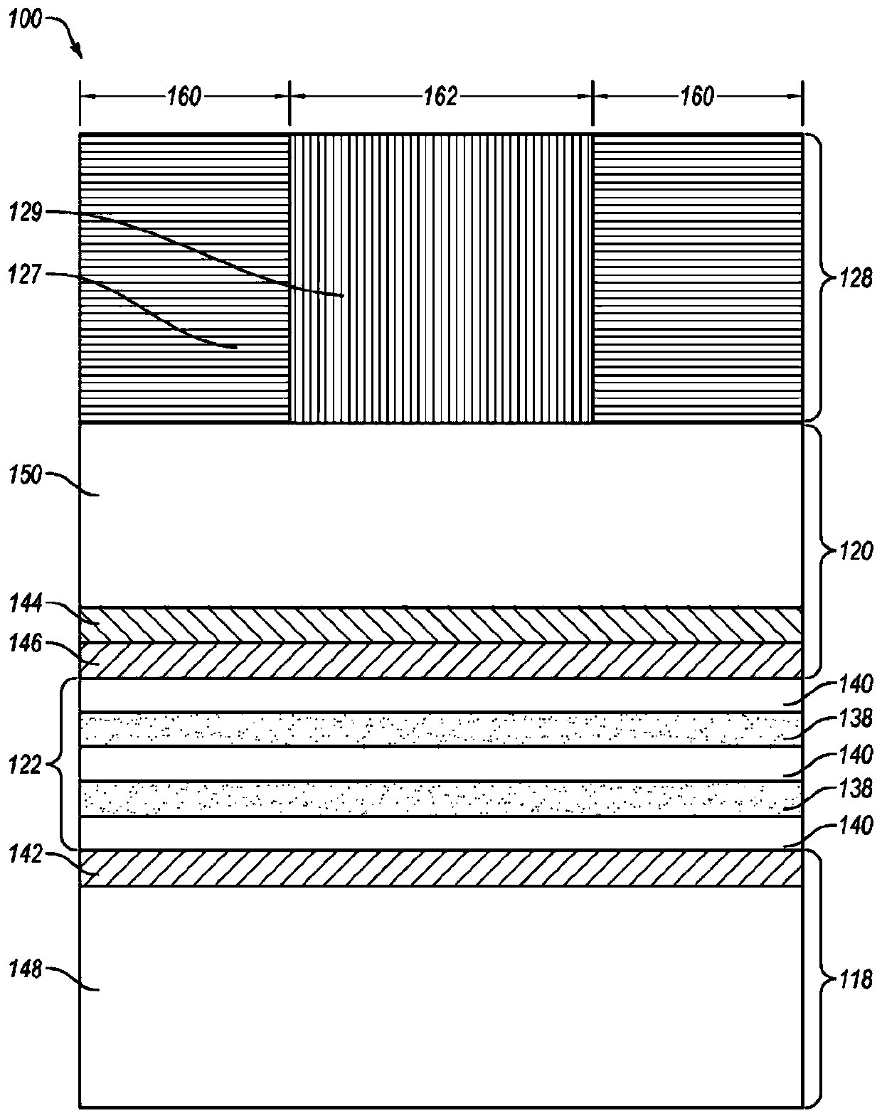 Vcsel with elliptical aperture having reduced rin