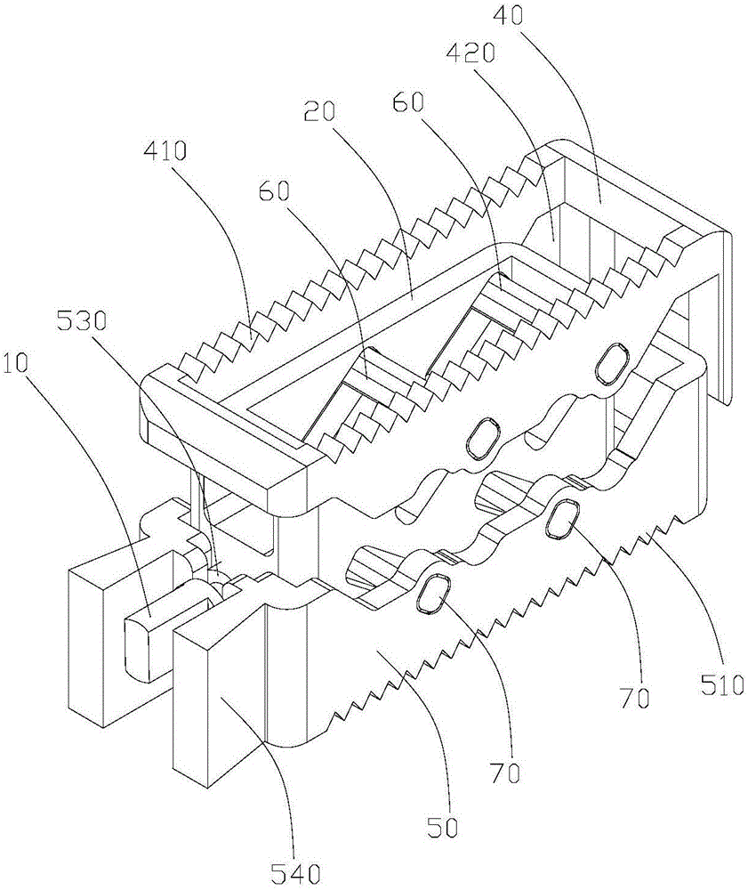 Lifting interbody fusion device and operation device for driving same