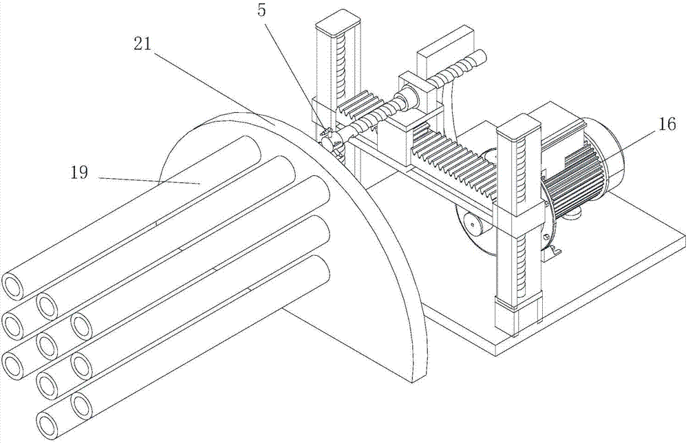 Device for reducing residual stress of welded seam of tube and tube plate of heat exchanger