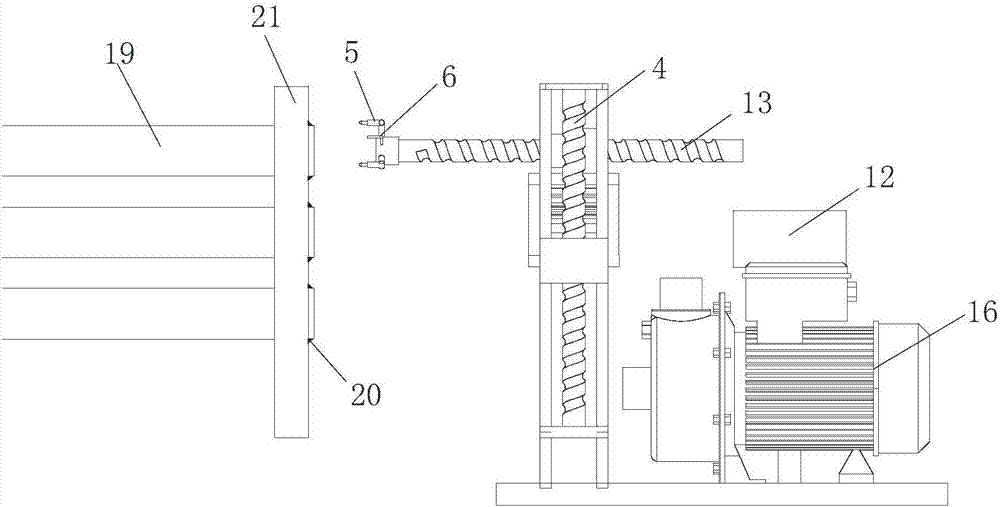 Device for reducing residual stress of welded seam of tube and tube plate of heat exchanger
