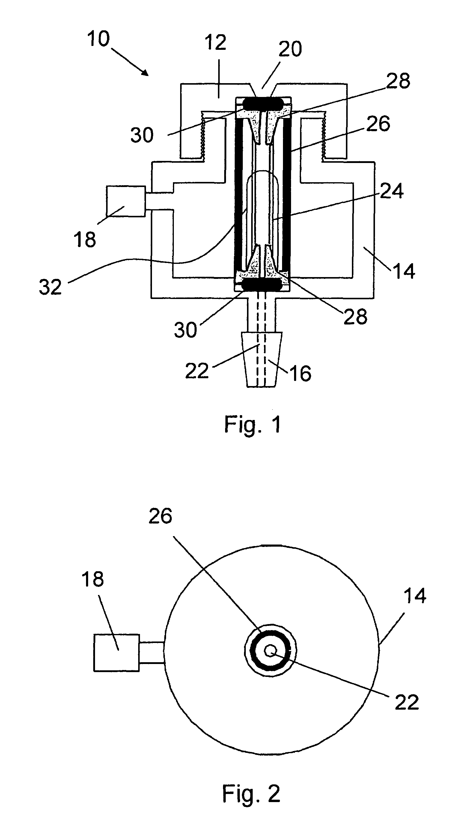 Injection port for analysis appliances, device for actuating an injection port, and analysis appliance with an injection port