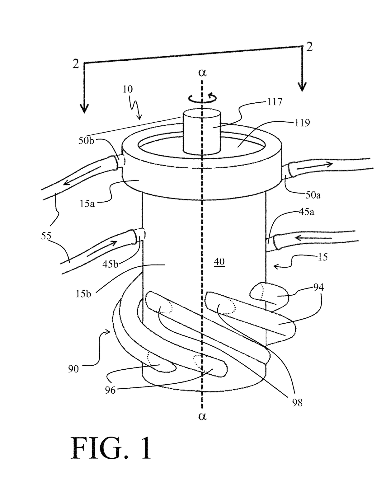 3D printed modular centrifugal contactors and method for separating moieties using 3D printed optimized surfaces