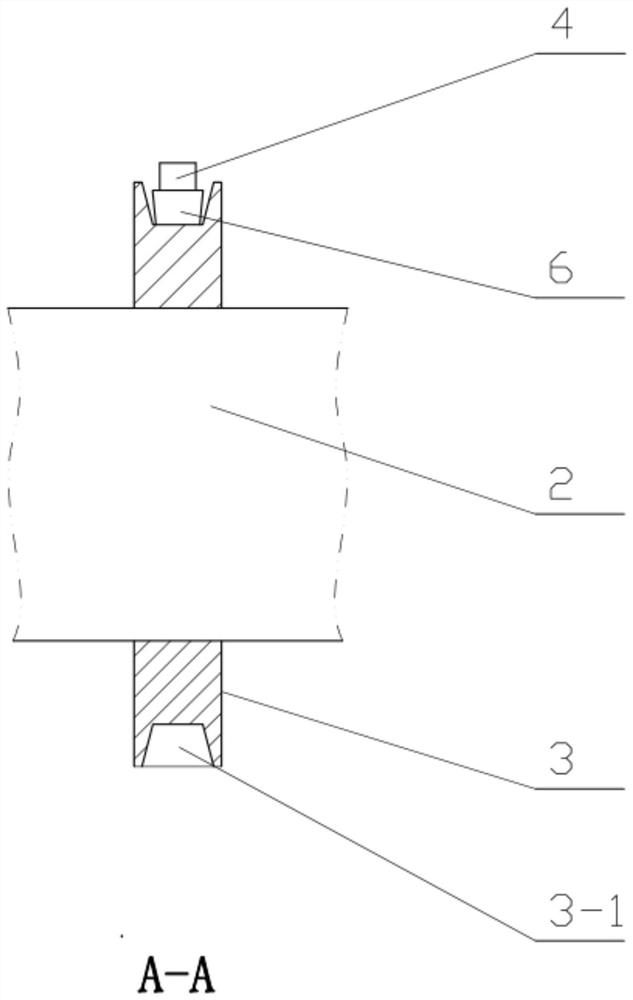 An A-frame rolling machine with a detachable braking device