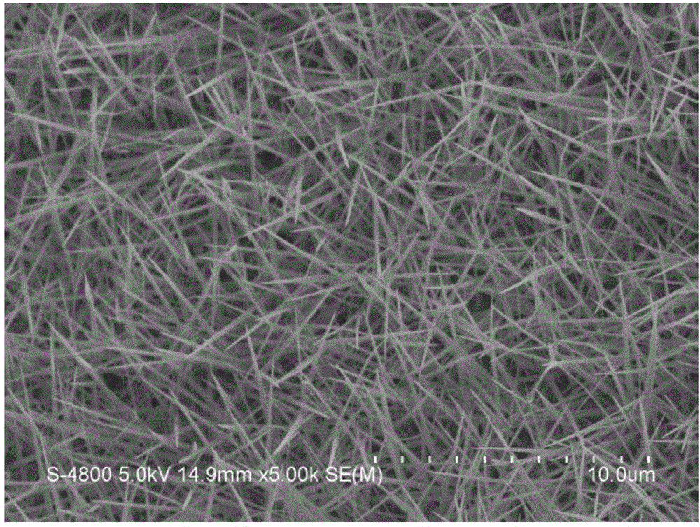 ZnCo2O4@MnO core-shell heterostructure nanotube array material, and preparation method and application thereof
