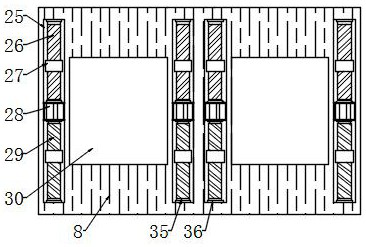 Blow molding device convenient to fix and for plastic bucket production and using method