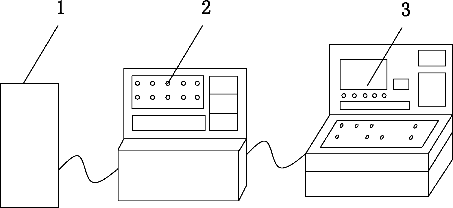 Educational instrument for refrigerating system of heat pump hot water machine