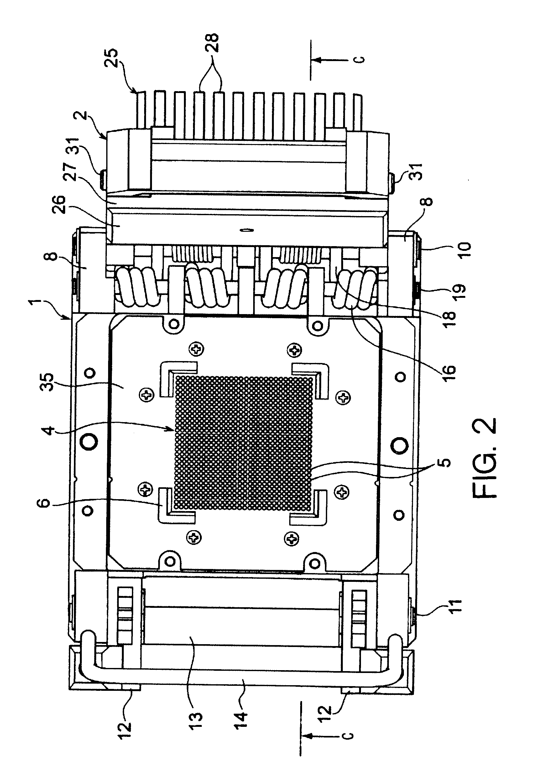 Electrical component socket
