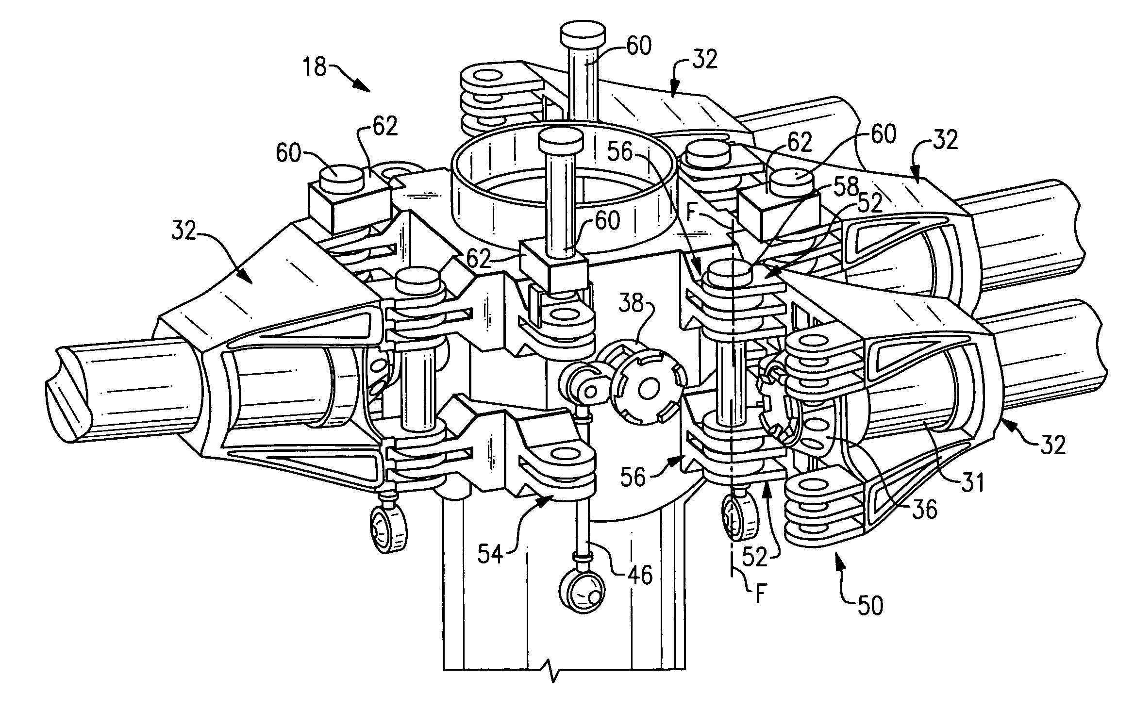 Rotor blade folding system