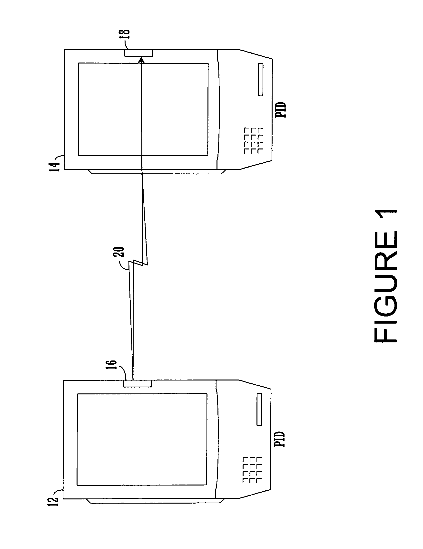 Method and system for automatic firmware updates in a portable hand-held device