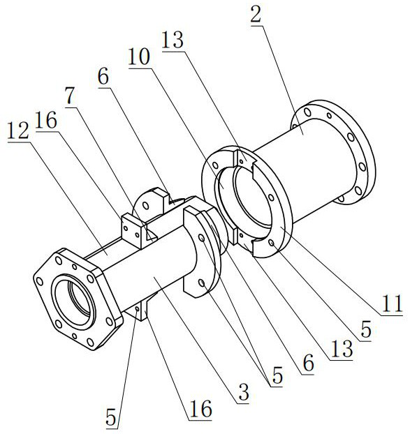 Axle for plant protection machine