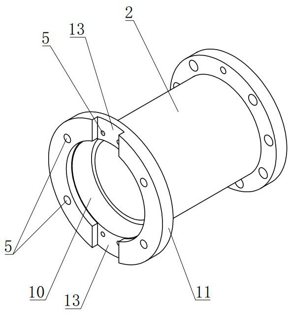 Axle for plant protection machine