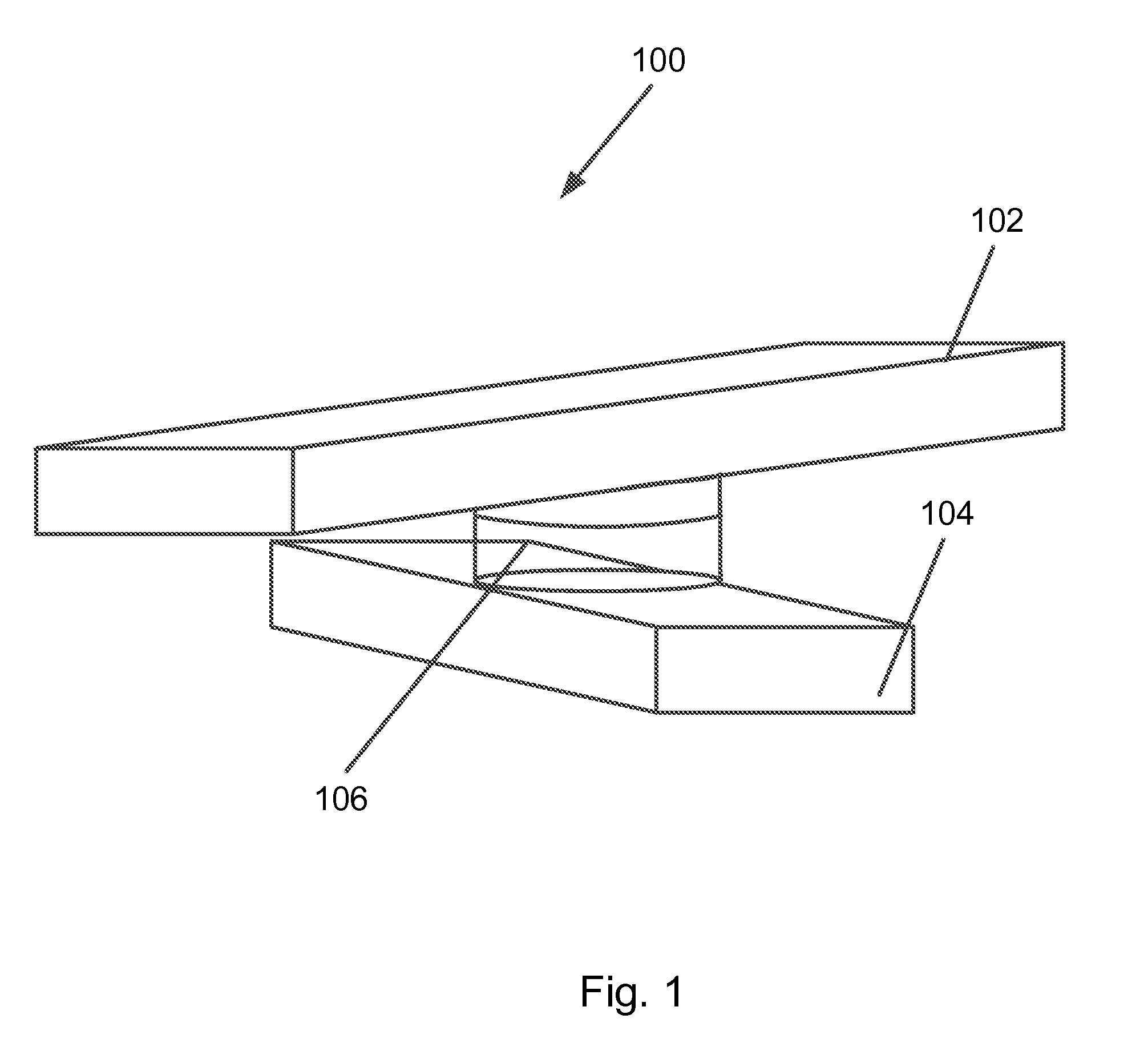 Two terminal resistive switching device structure and method of fabricating