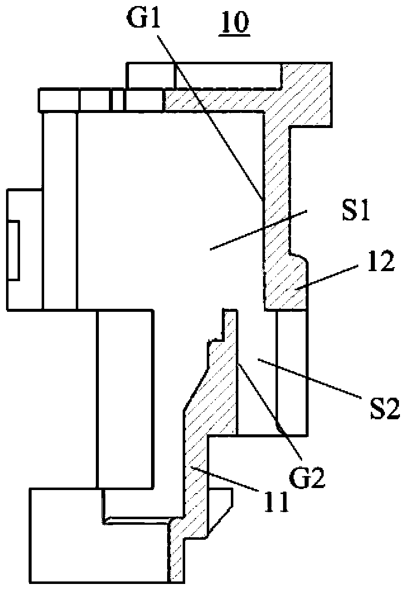 Terminal connecting device, stepping motor applying same and assembling method for stepping motor