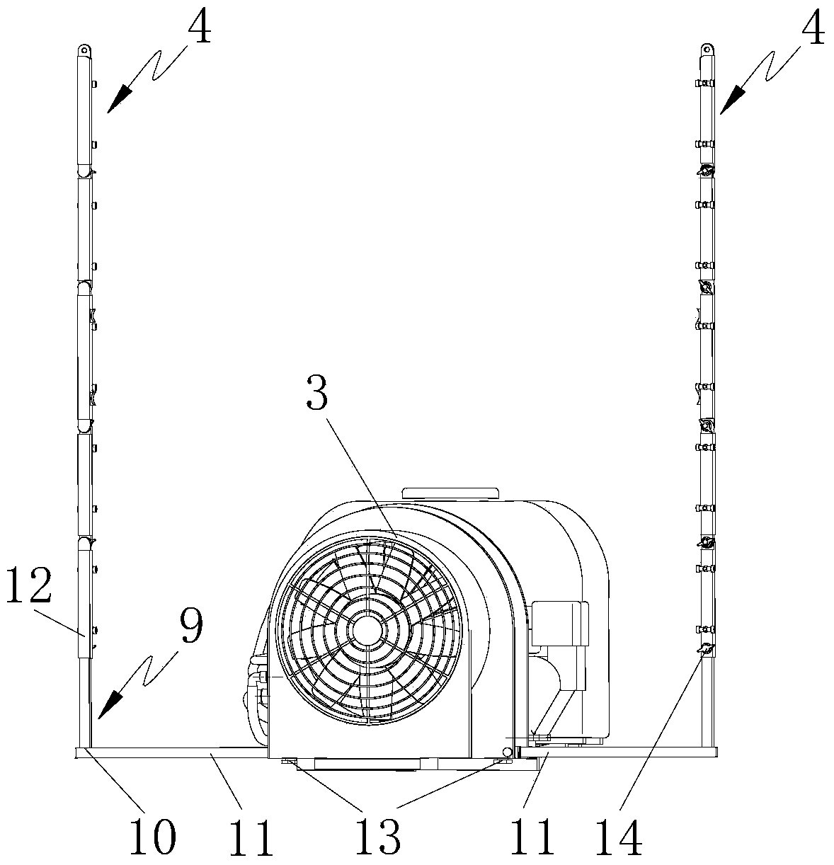 Air-assisted type and spraying rod type switchable sprayer