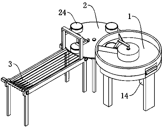 Automatic pancake forming equipment