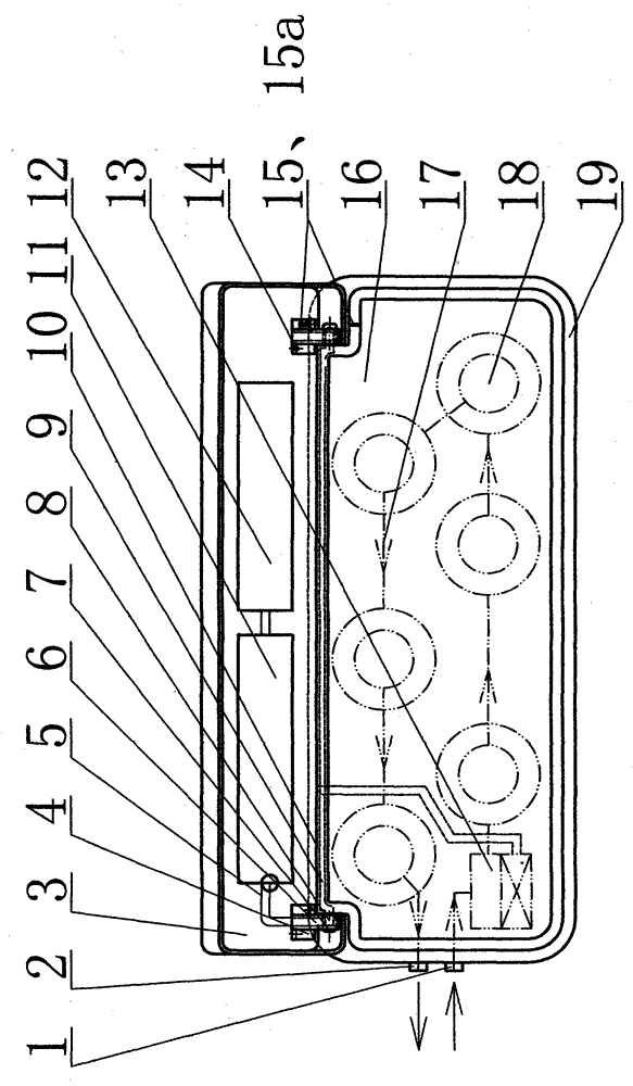 Water purifier with turnover cover display window device