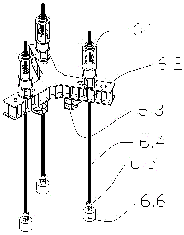 Steel strand lifting device and lifting method