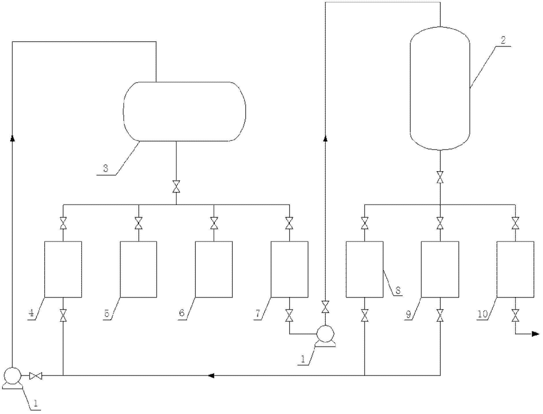 Method and device for purifying 2,4-dichlorophenol