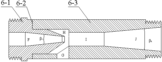 Pneumatic jet-type proportional foaming device