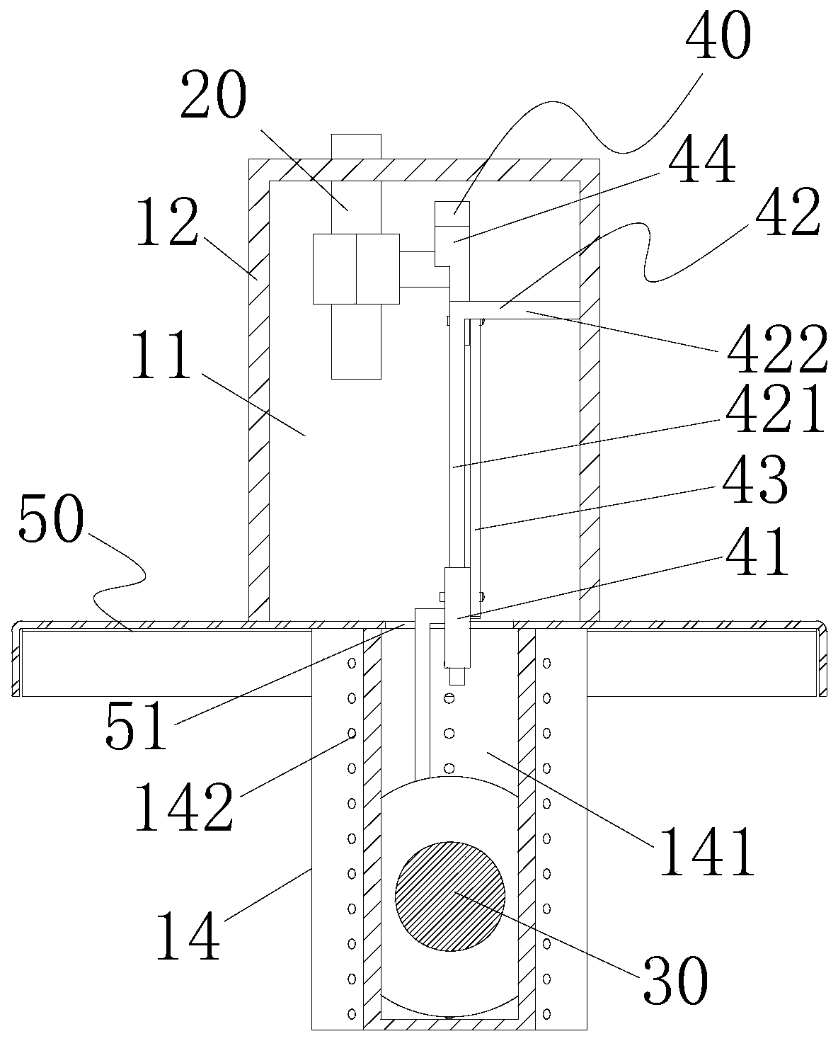 Pressure balance device capable of preventing ballooning of liquid storage tank, liquid storage tank and machine tool cooling machine