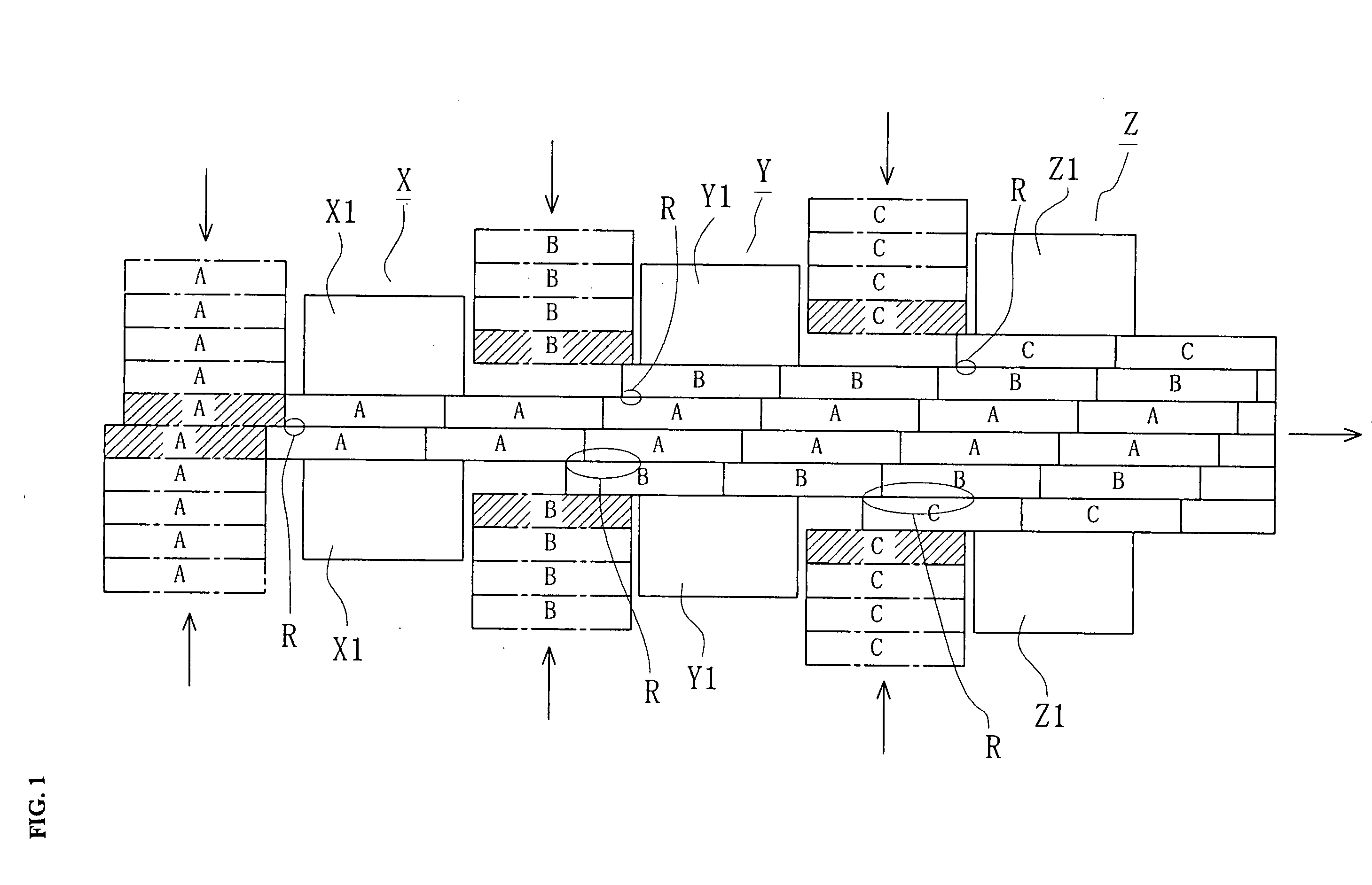 Method and apparatus of manufacturing glued laminated wood