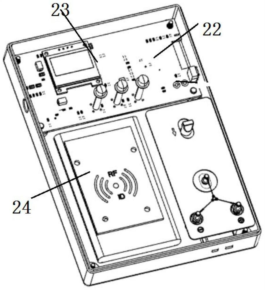 A temperature management system and method for an electric soldering iron combined with the Internet of Things