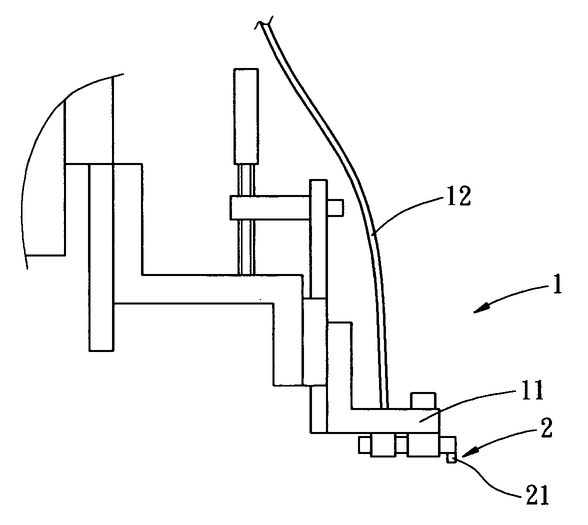 Apparatus for arrange spacer of a field-emission display
