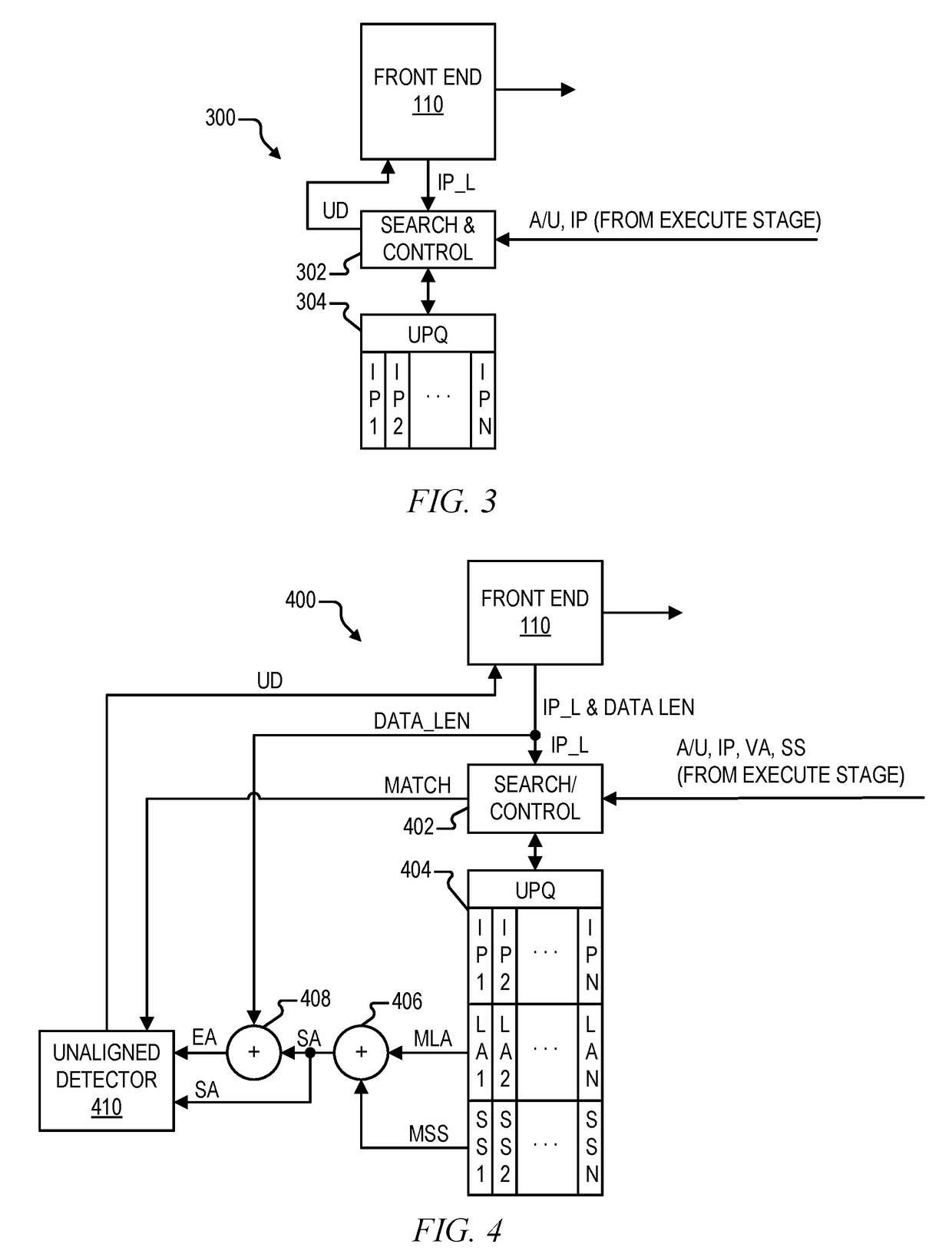 System and method of speculative parallel execution of cache line unaligned load instructions