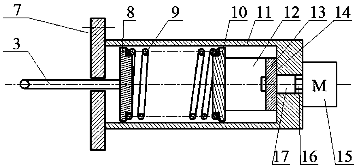 An adjustable pedal feeling simulator and its automobile brake pedal mechanism