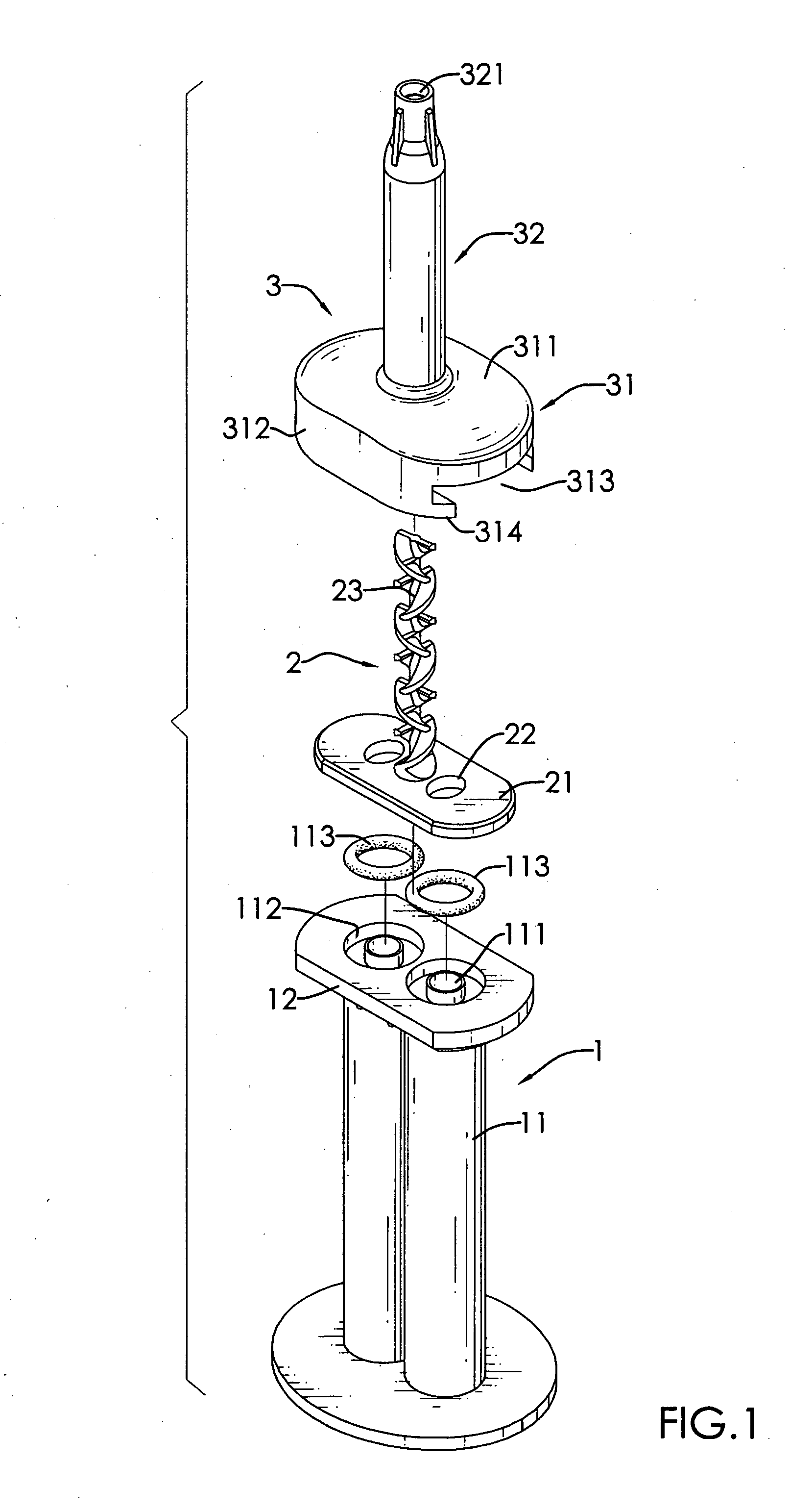 Securing device for a mixer to allow dynamic communication between a mixer housing and a mixer inlet portion of the mixer