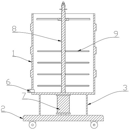 Potting soil recycling soil treatment equipment for gardens