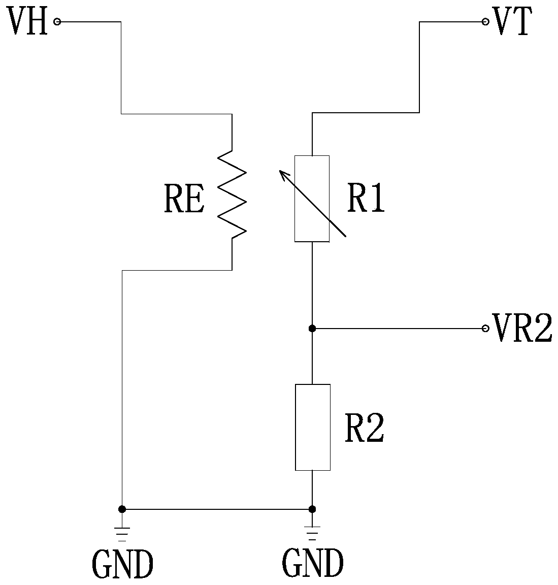 Full-range temperature compensation method of semiconductor gas sensor