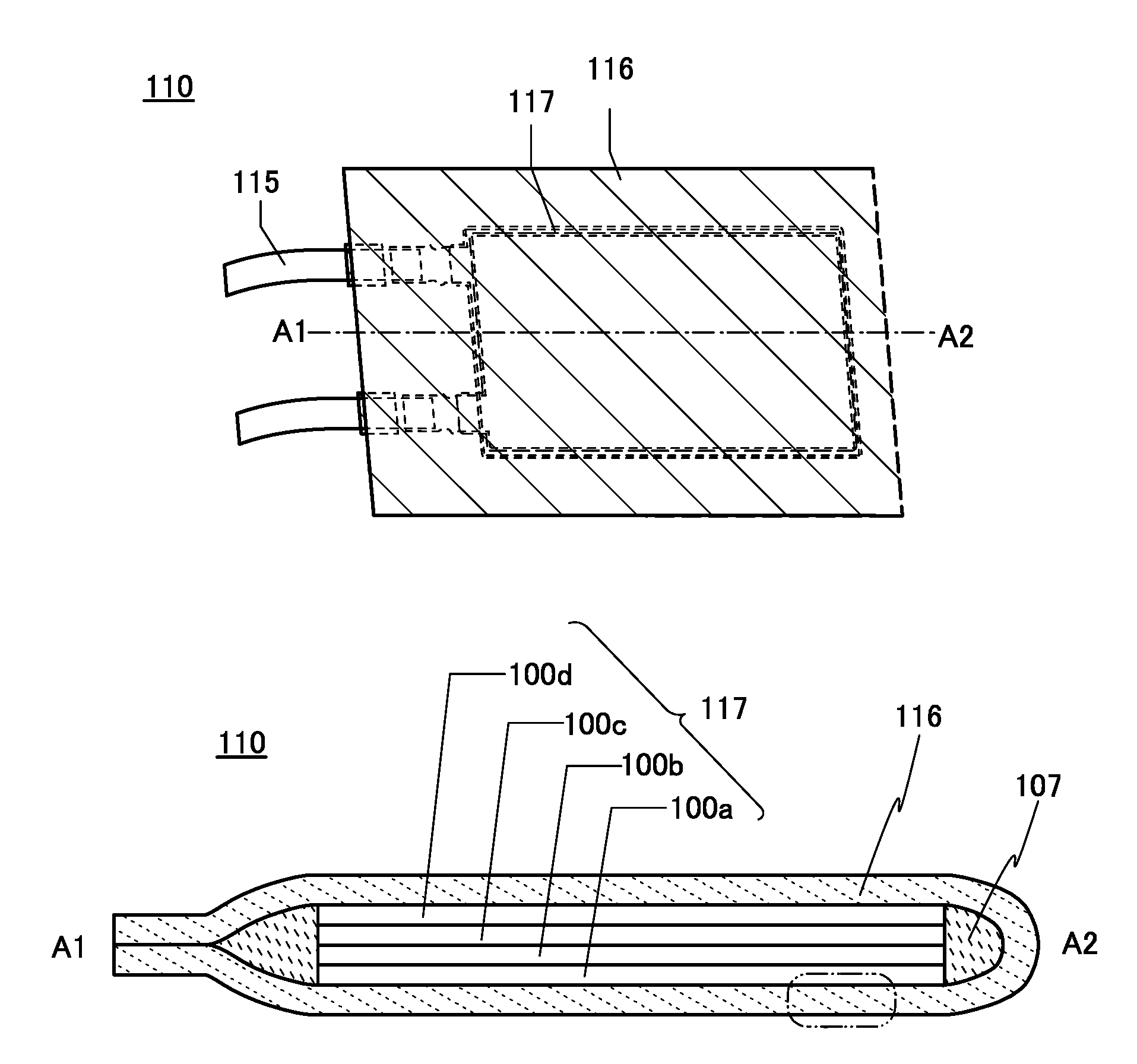 Secondary battery and electronic device